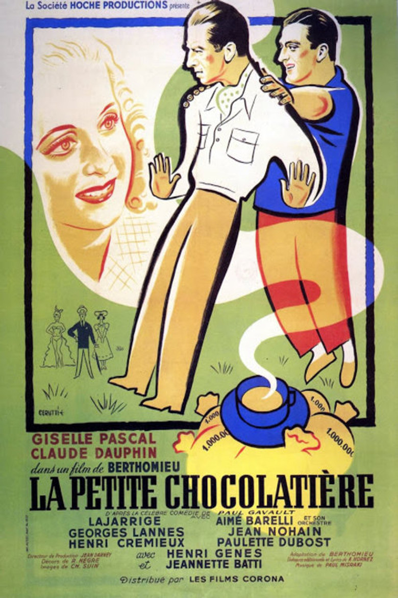 The Chocolate Girl poster background