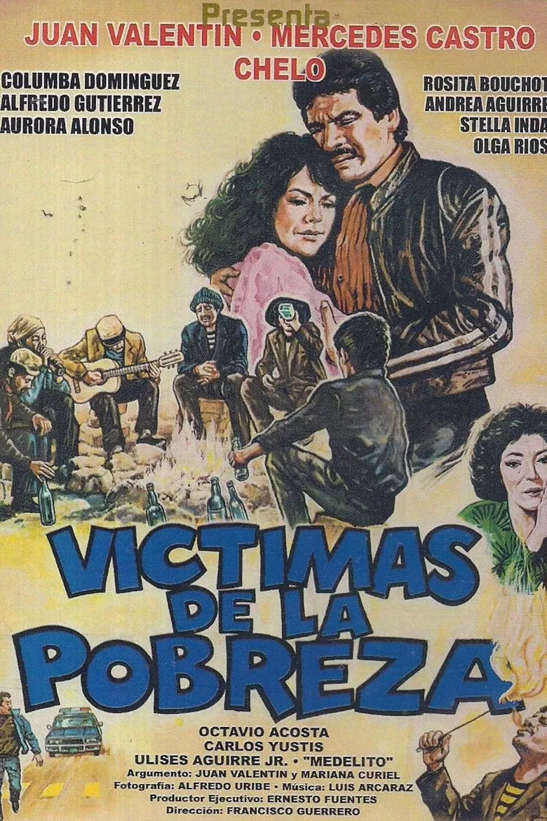 Victimas de la pobreza poster background