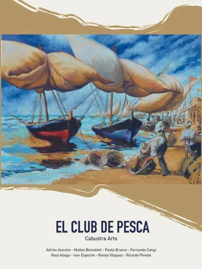 El club de pesca poster background
