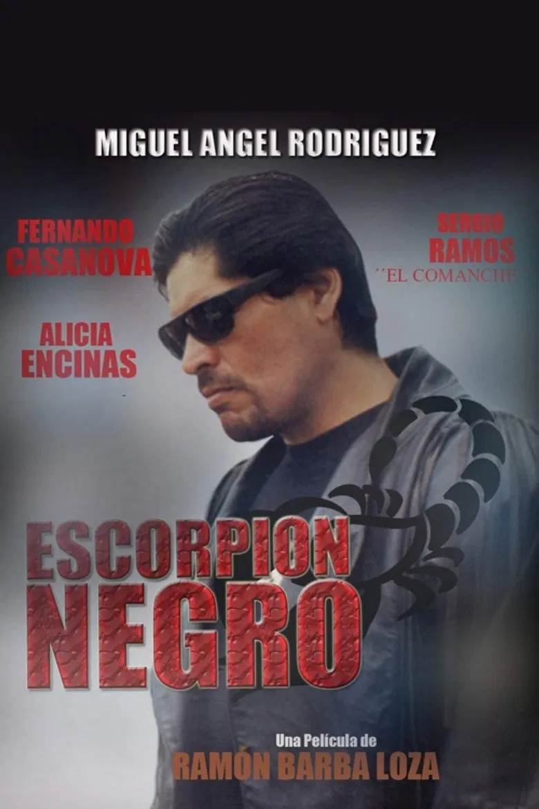 Escorpión negro poster background