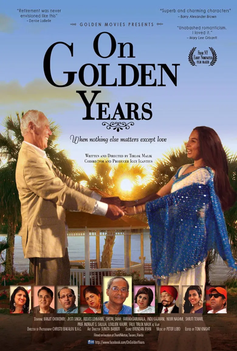On Golden Years poster background