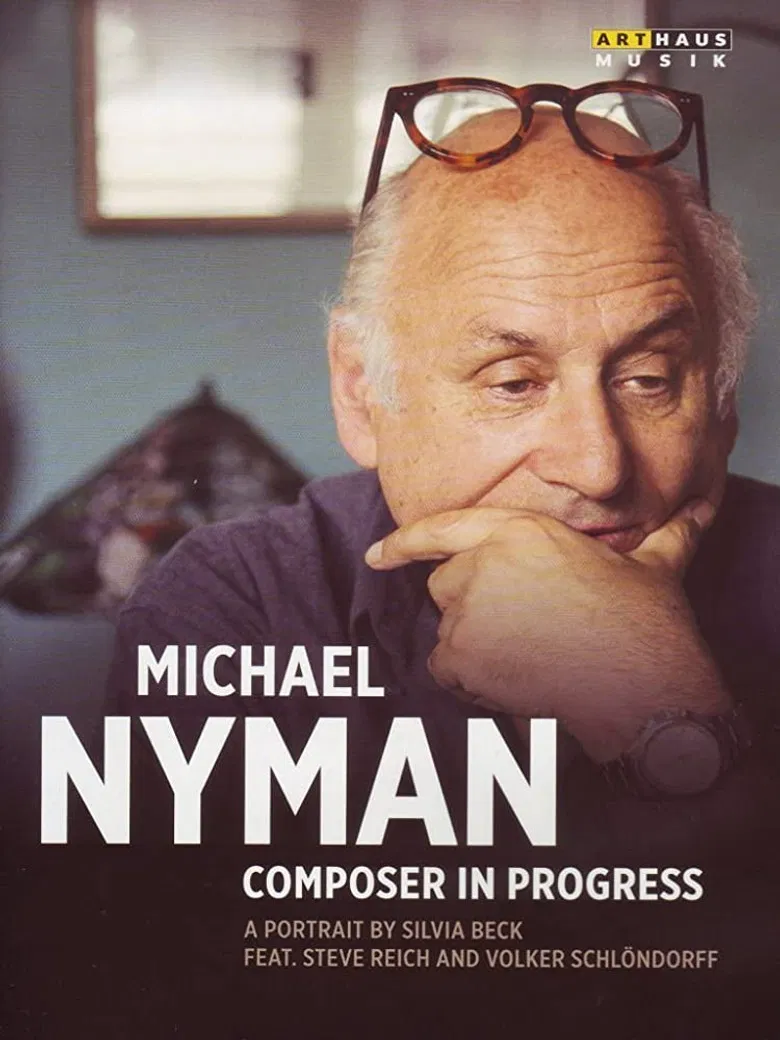 Michael Nyman in Progress poster background