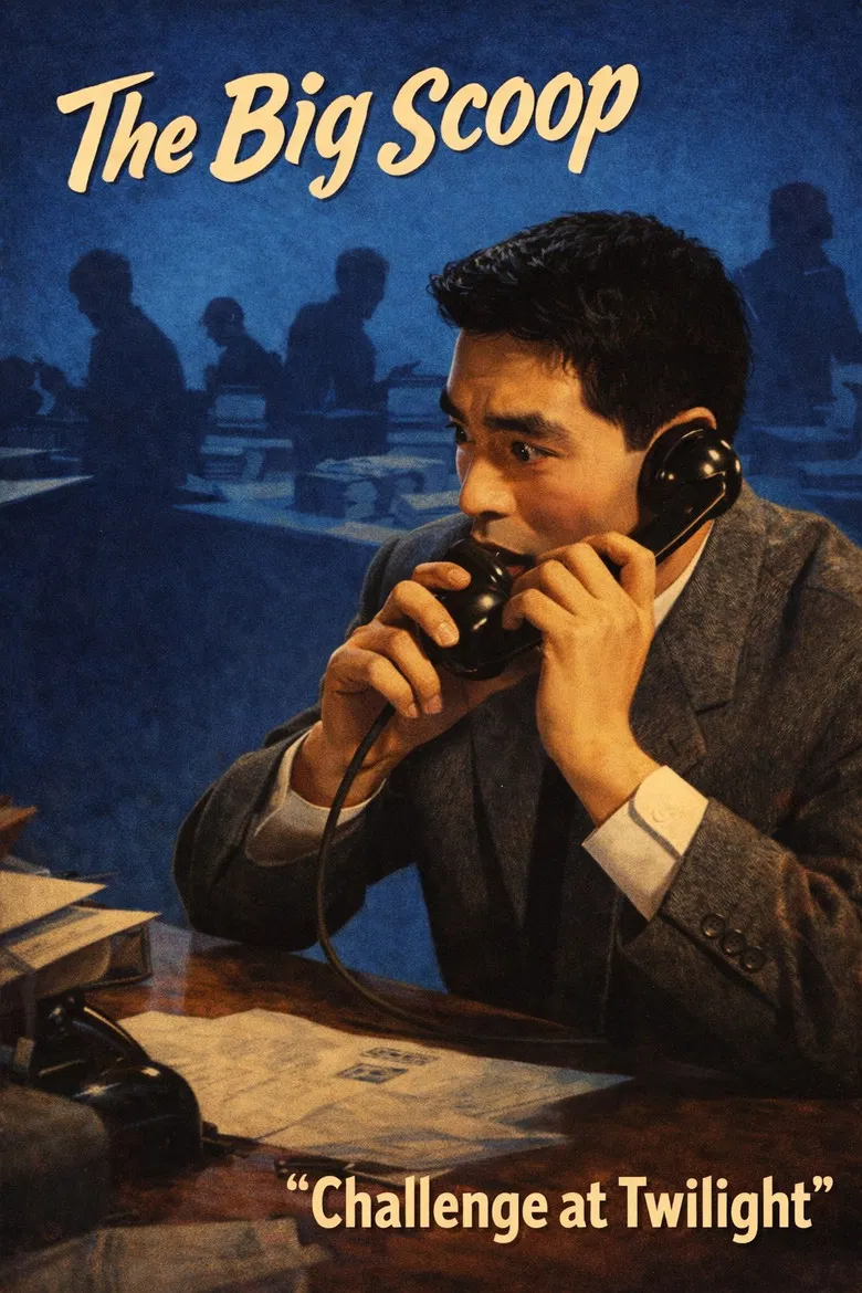 The Big Scoop: Challenge at Twilight poster background