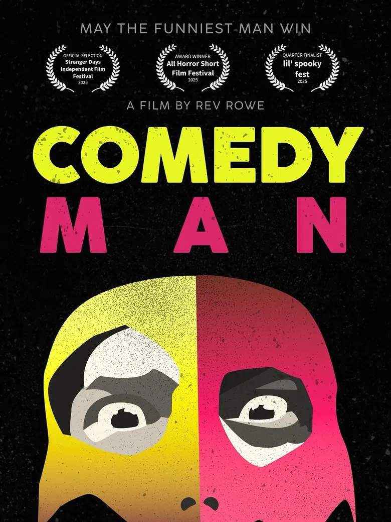 Comedy Man poster background