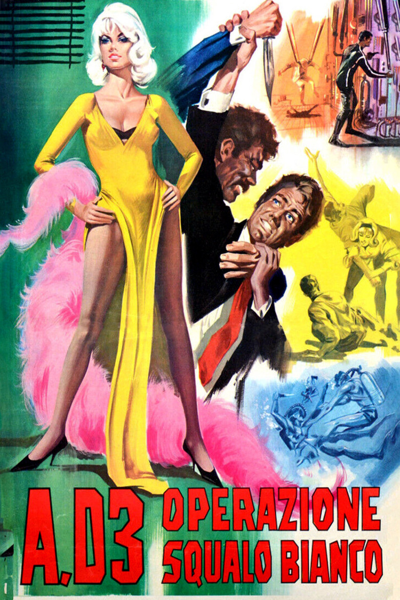 Operation White Shark poster background