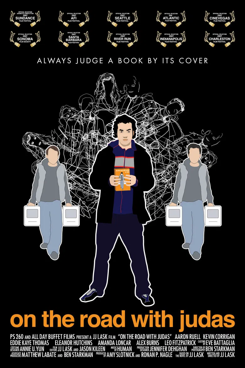 On the Road with Judas poster background