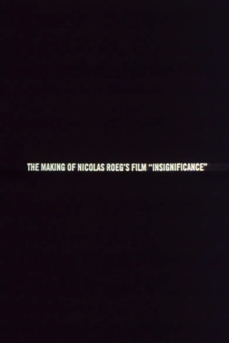 That's Insignificance poster background