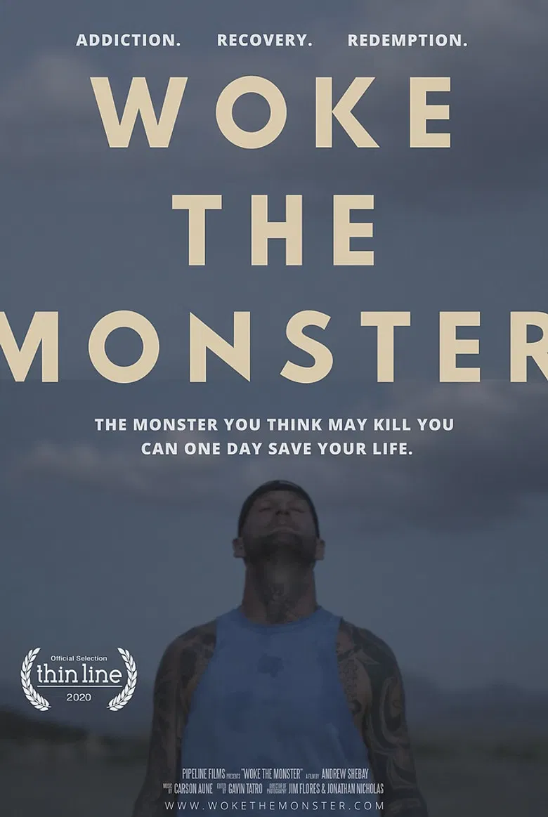 Woke the Monster poster background