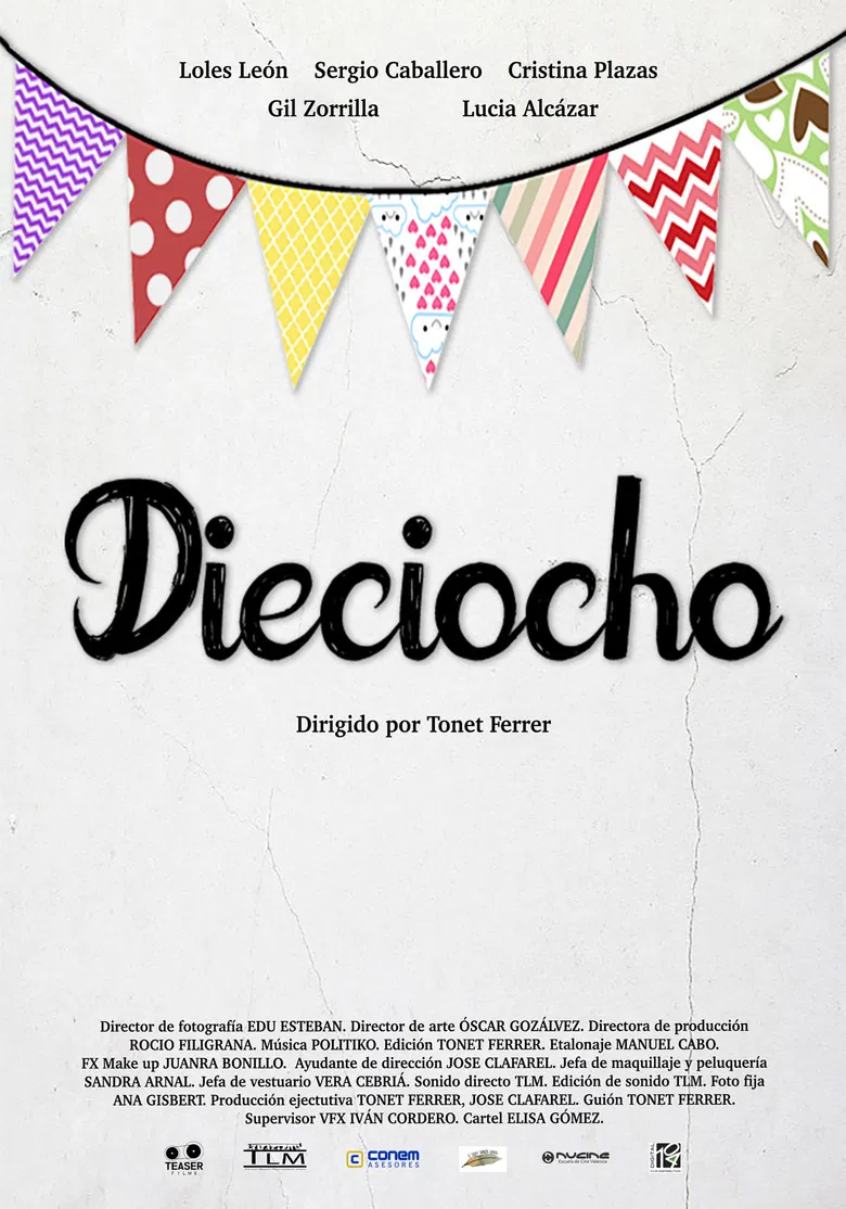 Dieciocho poster background