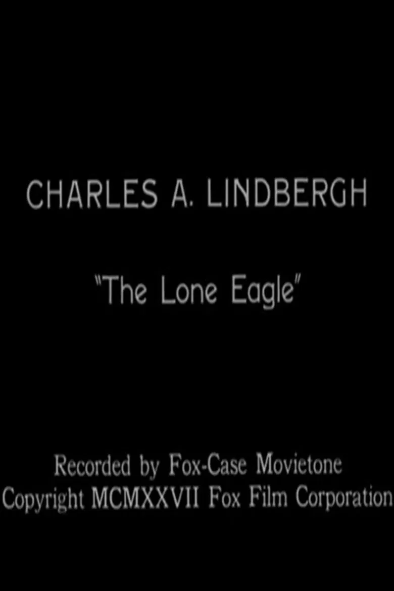 Lindbergh's Flight from N.Y. to Paris poster background