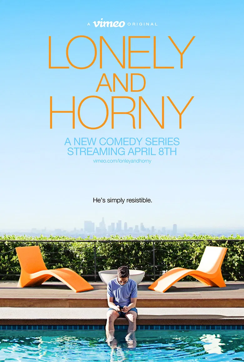 Lonely and Horny poster background