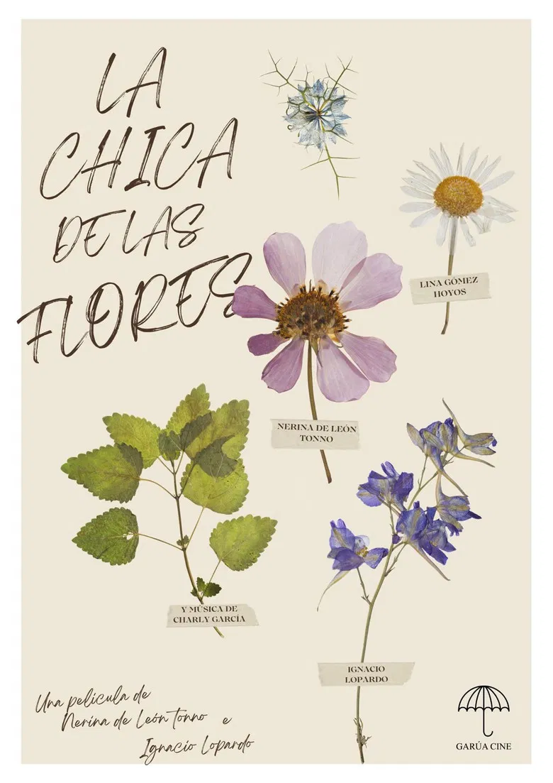 La Chica de las Flores poster background