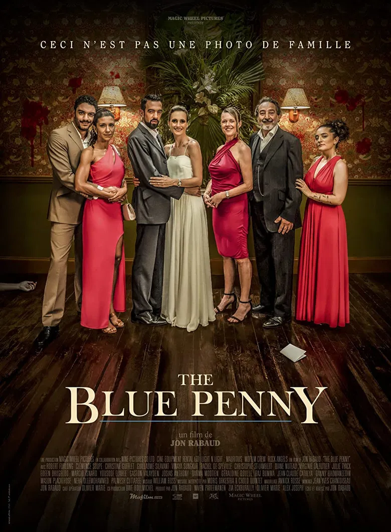The Blue Penny poster background