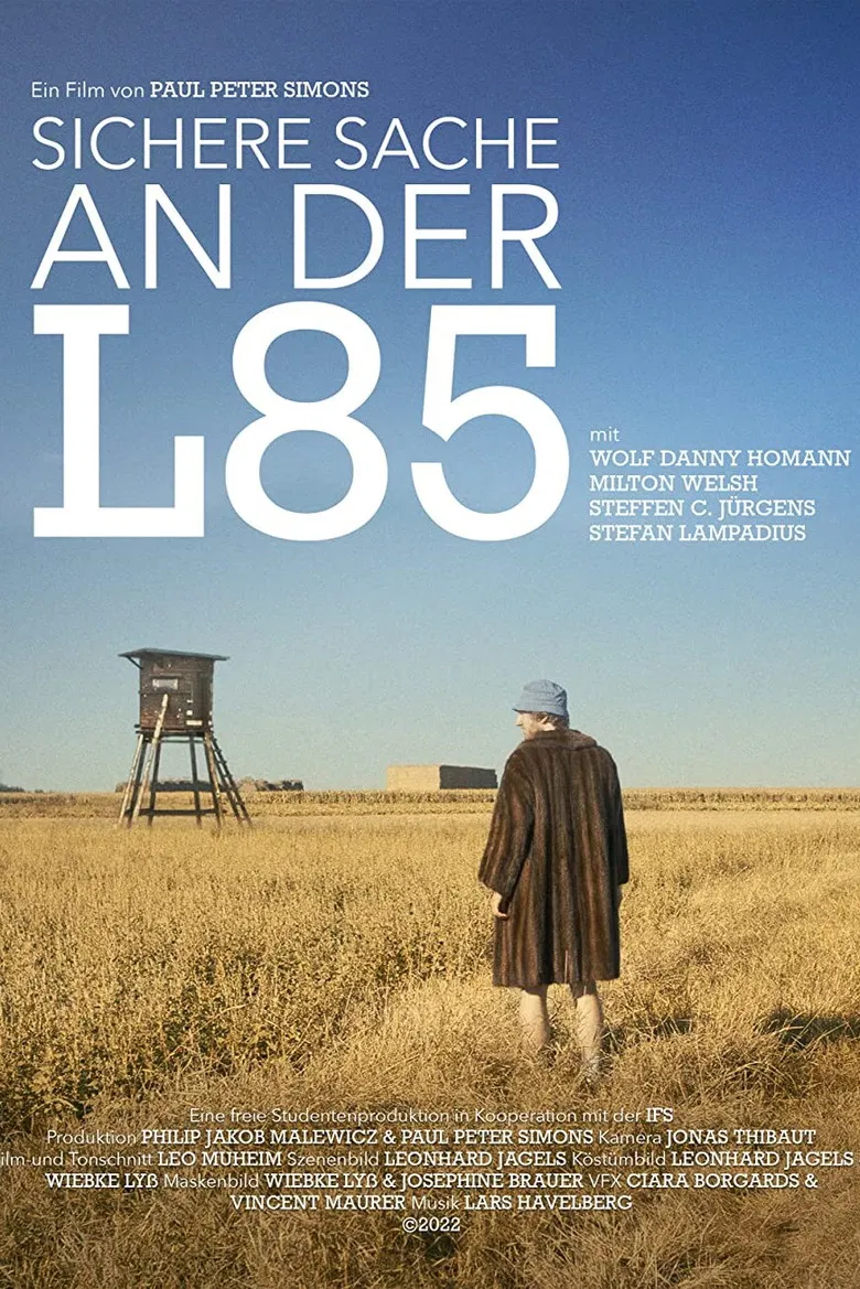 Sichere Sache an der L85 poster background