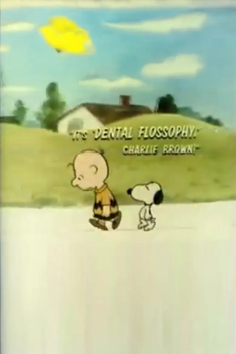 It's Dental Flossophy, Charlie Brown poster background