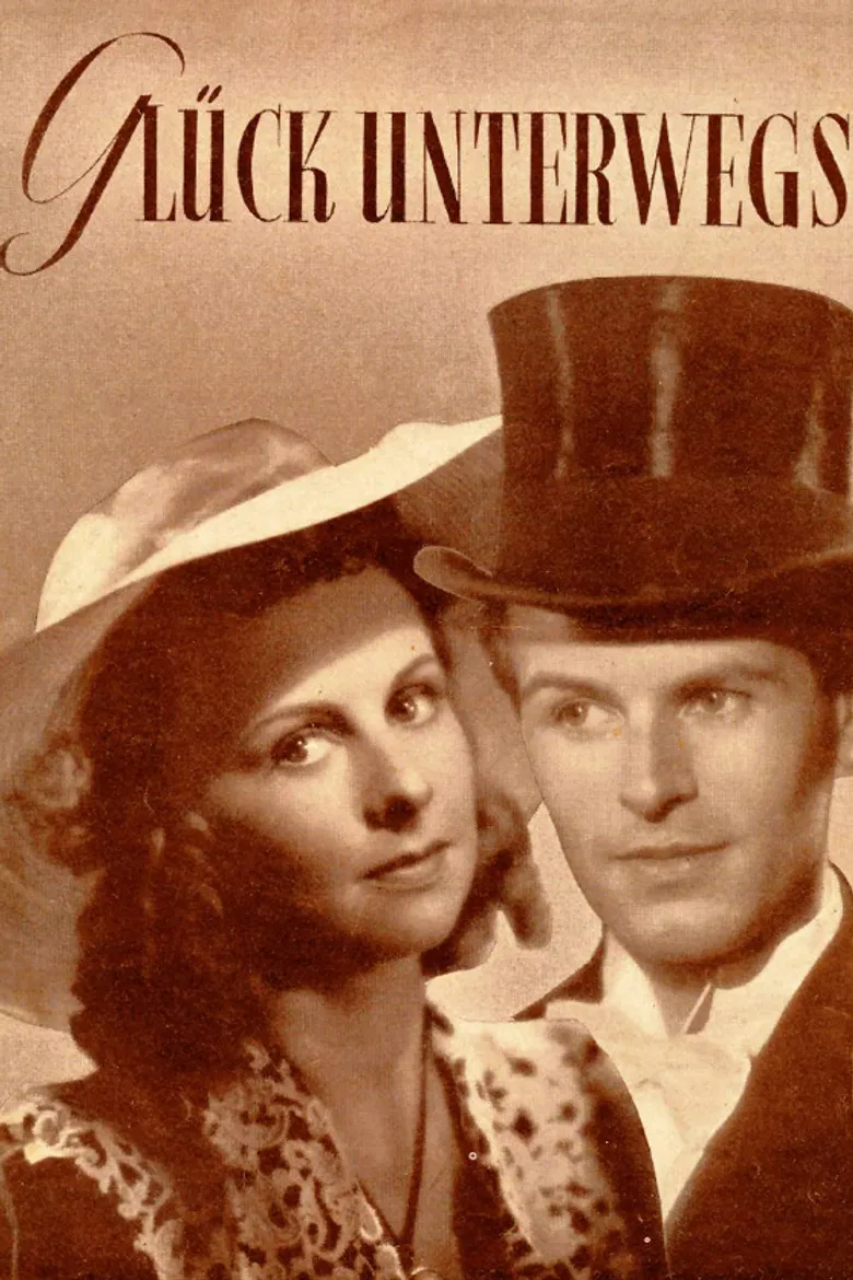 Glück unterwegs poster background