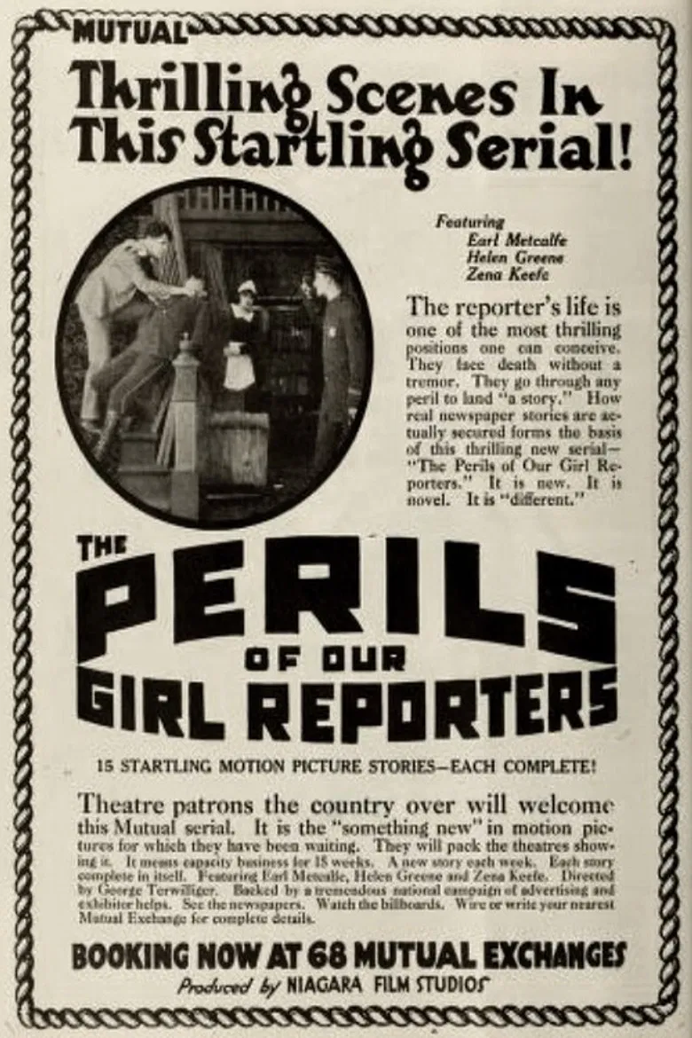 The Perils of Our Girl Reporters poster background