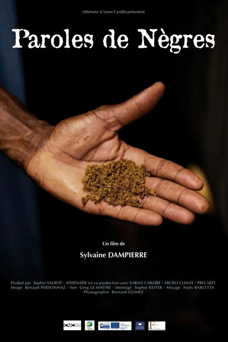 Words of Negroes poster background