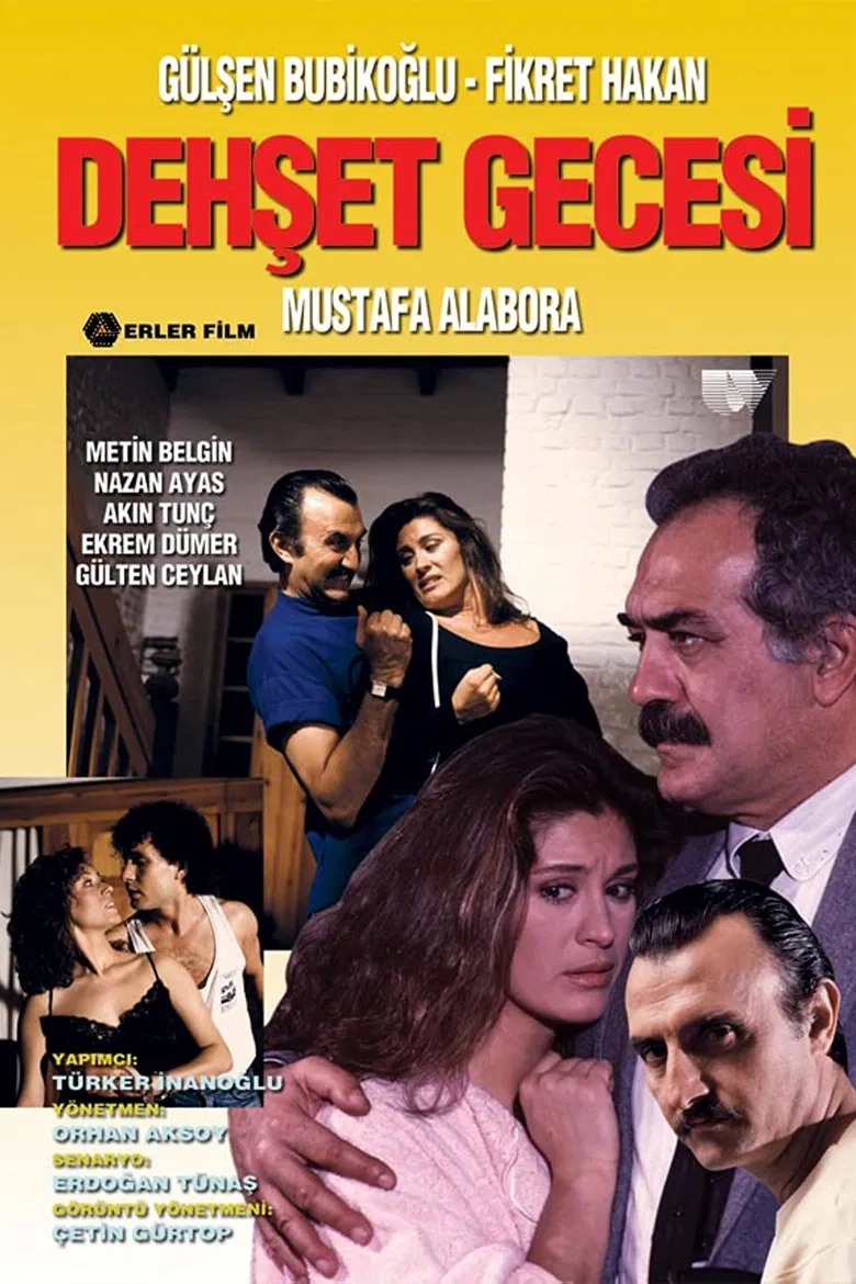 Dehşet Gecesi poster background