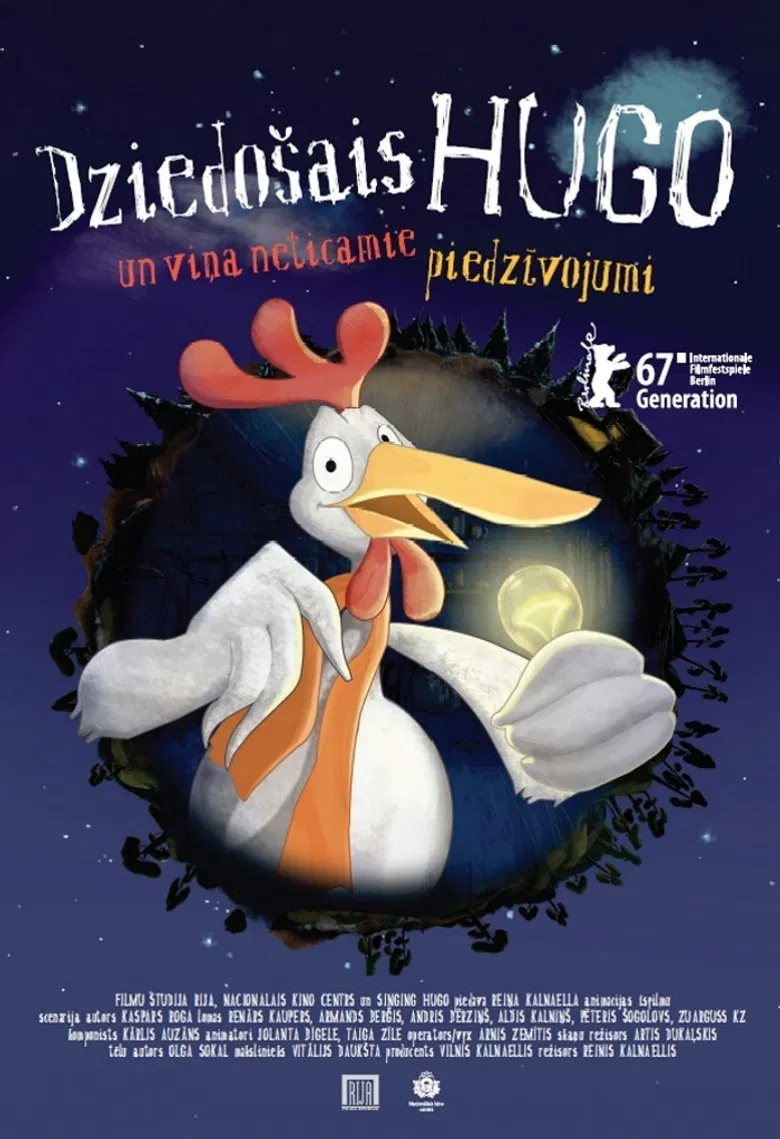 Singing Hugo And His Incredible Adventures poster background