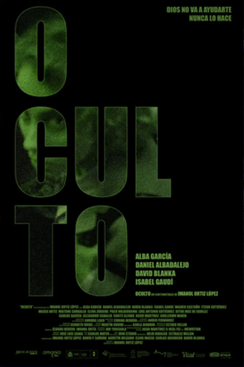 Oculto poster background