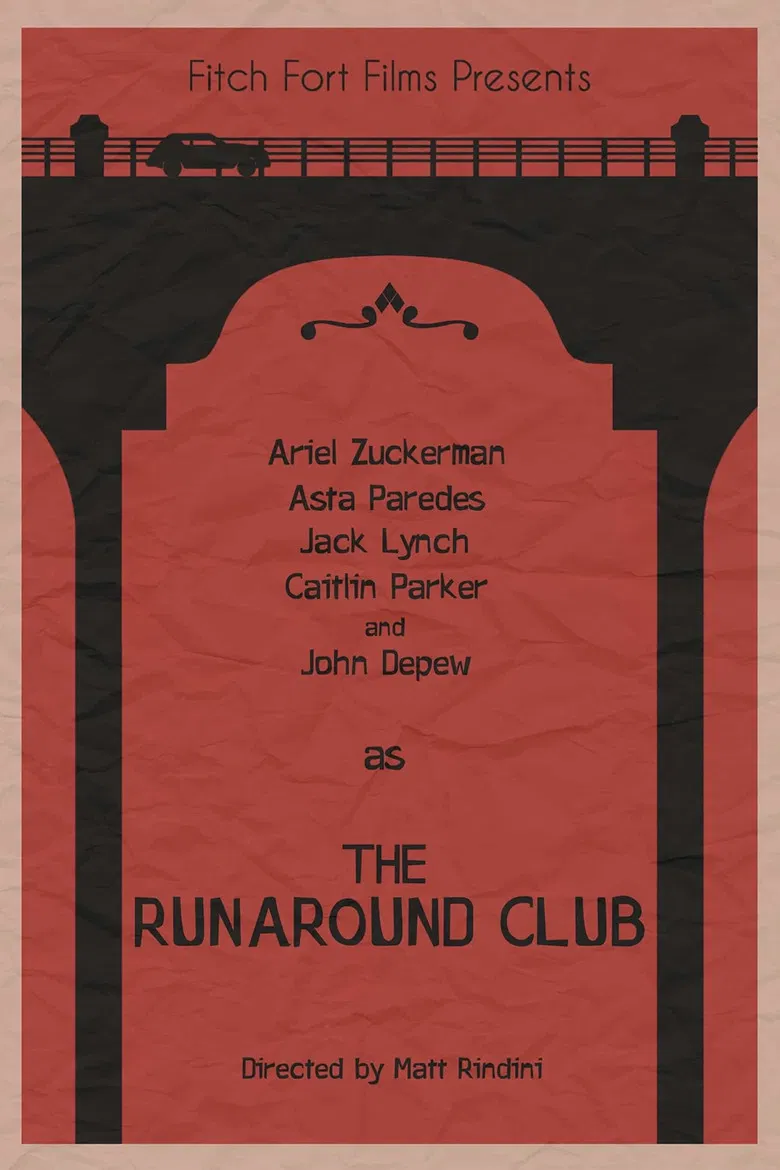 The Runaround Club poster background