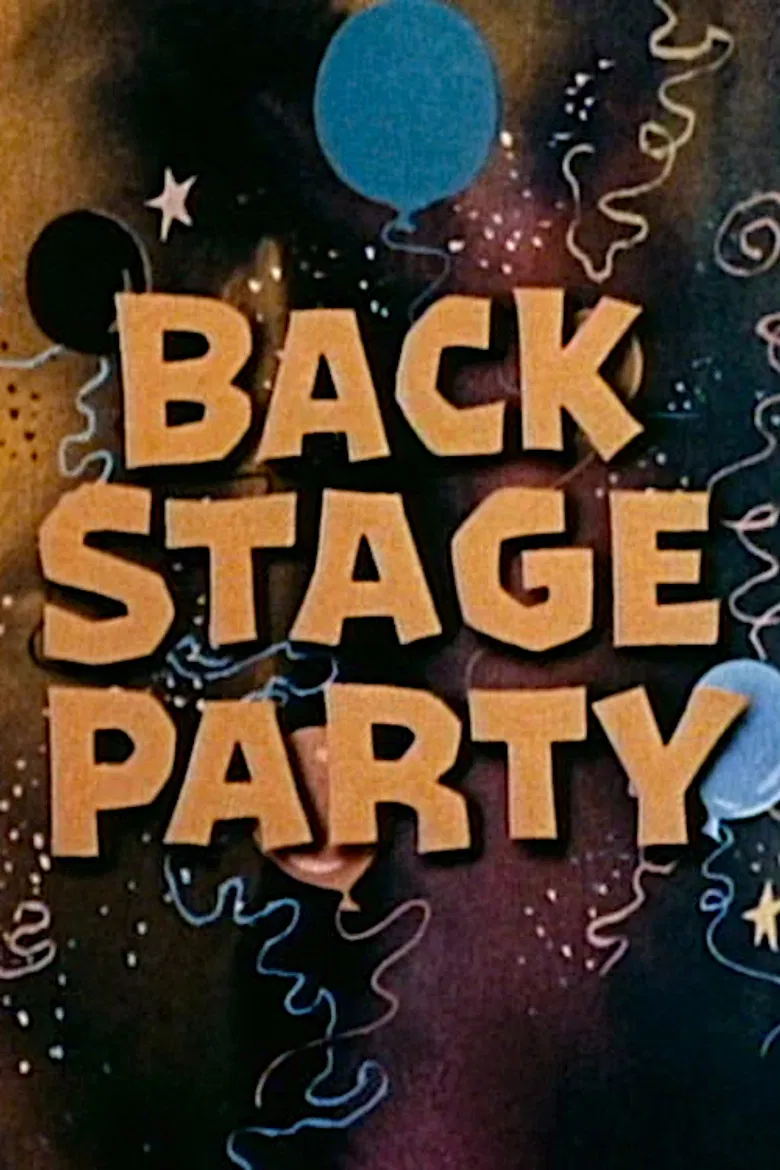 Backstage Party poster background