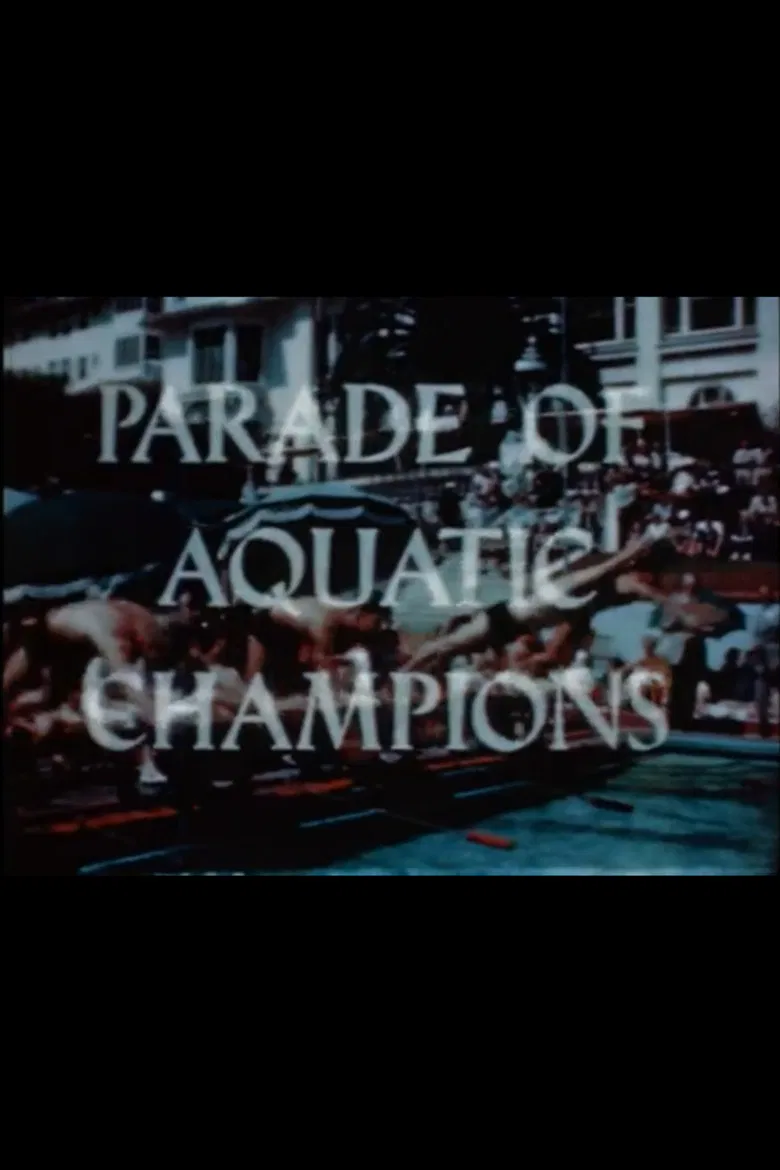 Parade of Aquatic Champions poster background