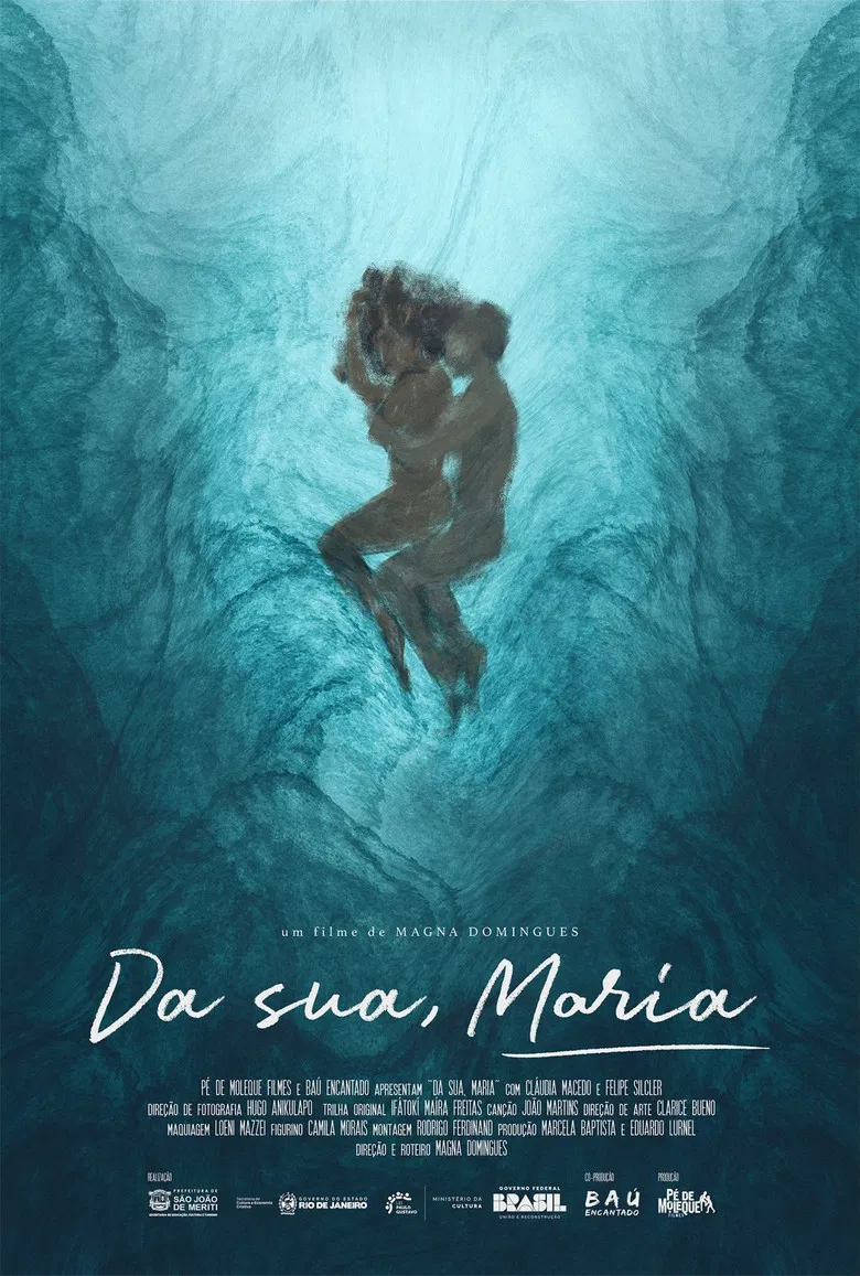 Da sua, Maria poster background