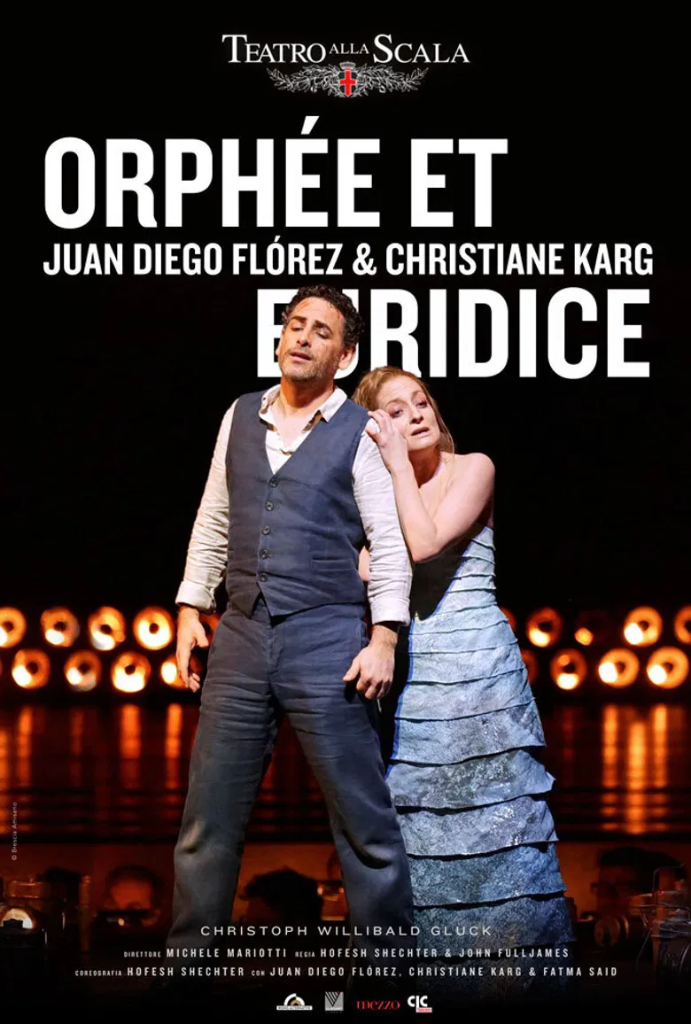 Gluck: Orphée et Euridice poster background