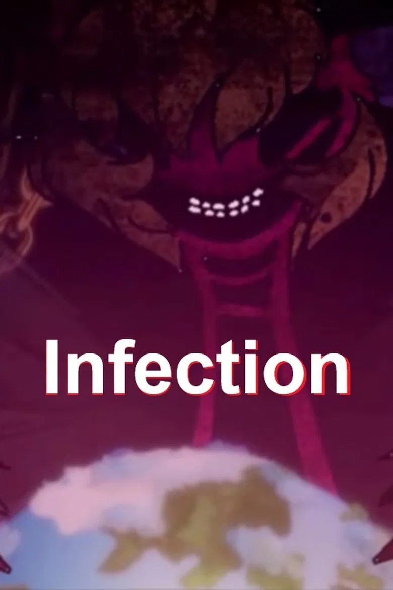 Infection poster background