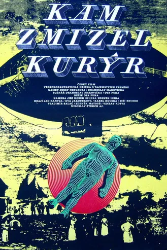 Kam zmizel kurýr poster background