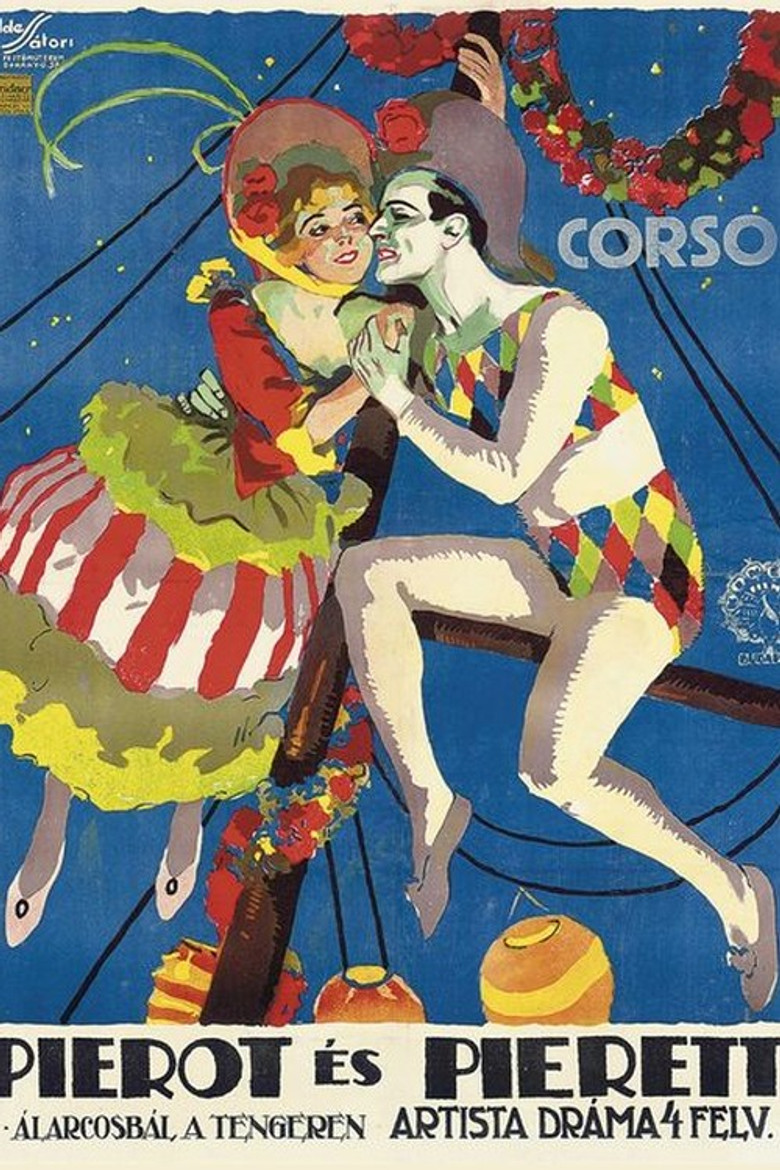 Pierrot, Pierrette poster background