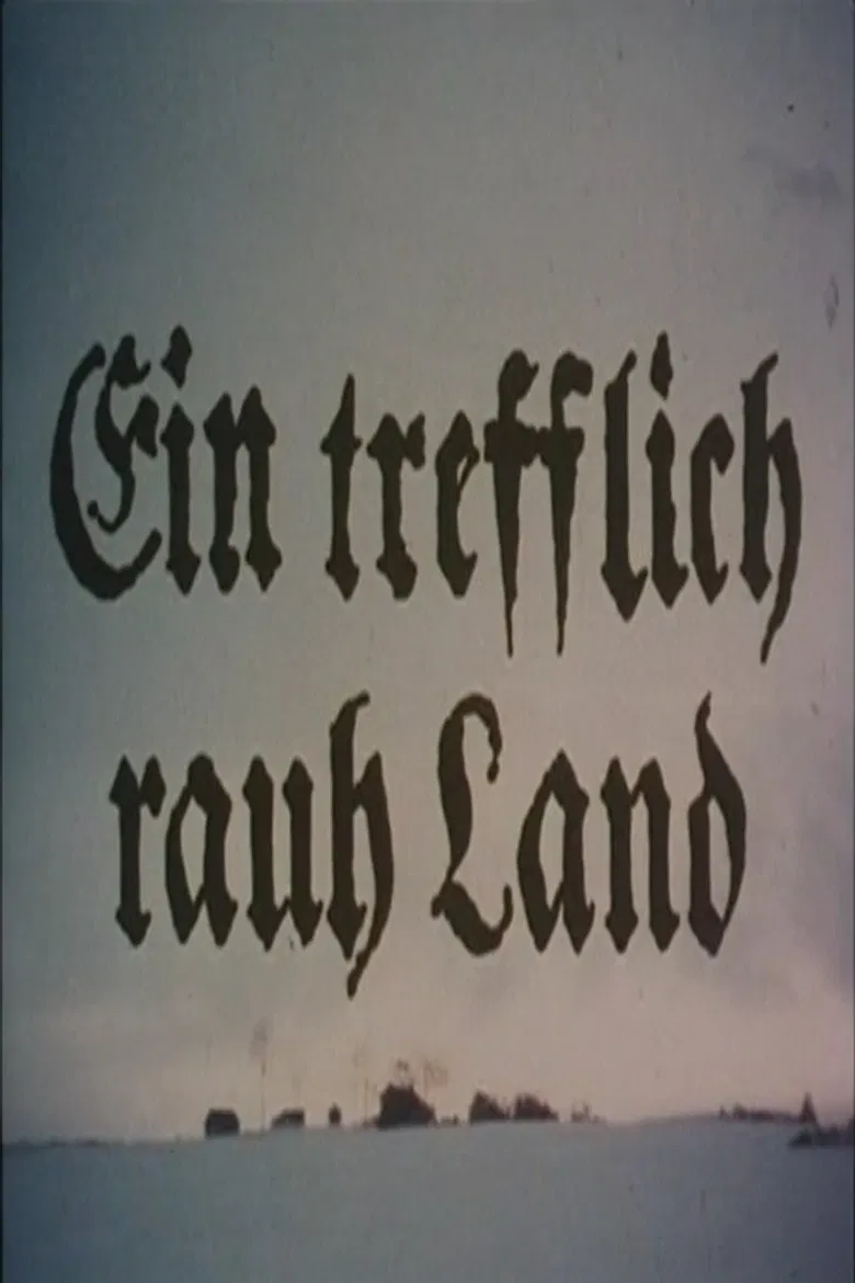 Ein trefflich rauh' Land poster background