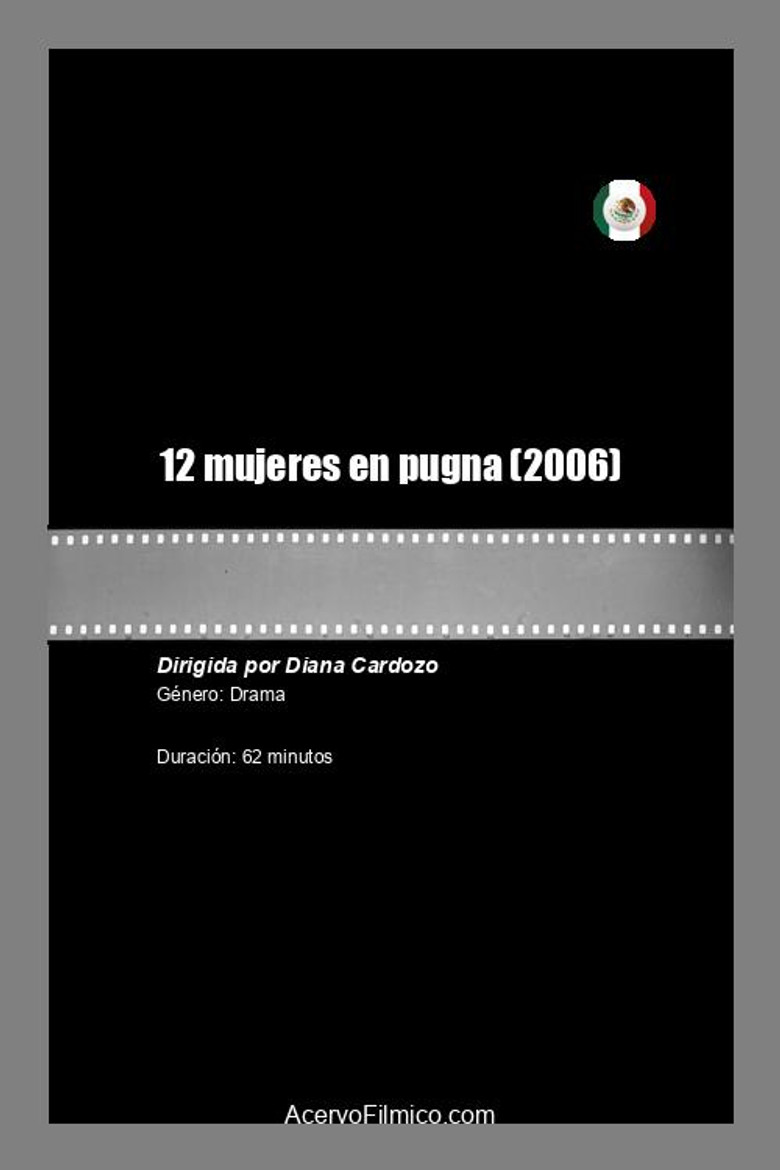 12 mujeres en pugna poster background