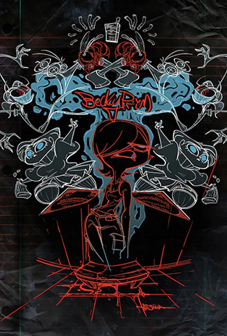 Becky Prim poster background