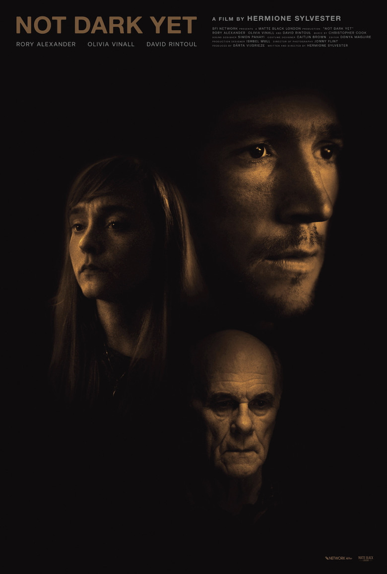 Not Dark Yet poster background