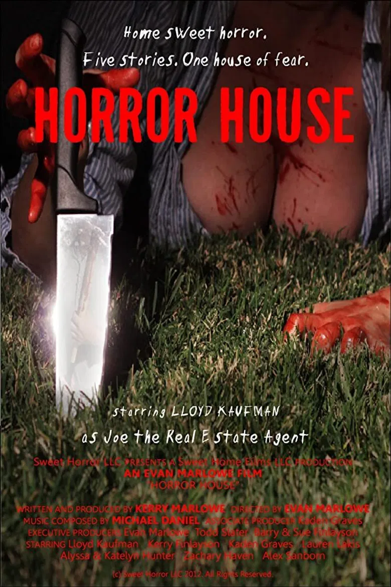 Horror House poster background