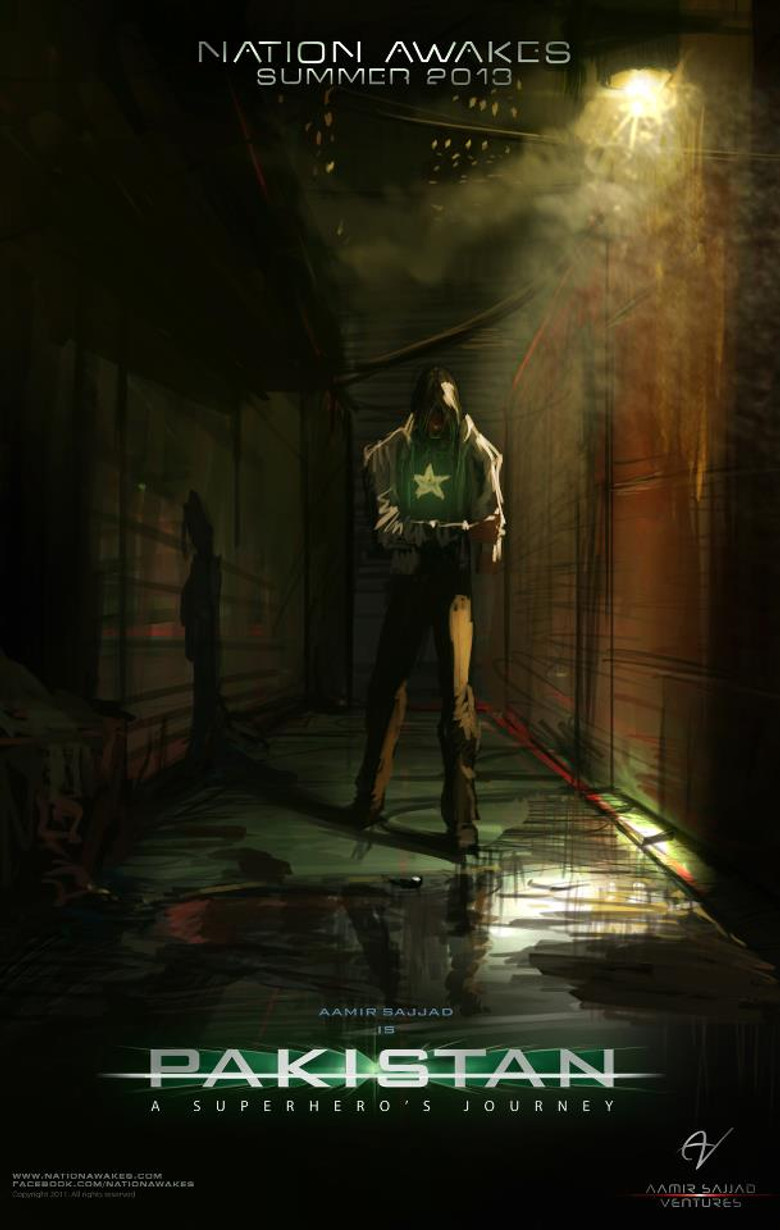 Nation Awakes poster background