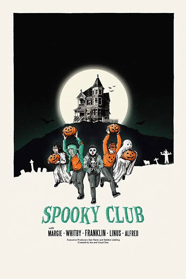 Spooky Club poster background