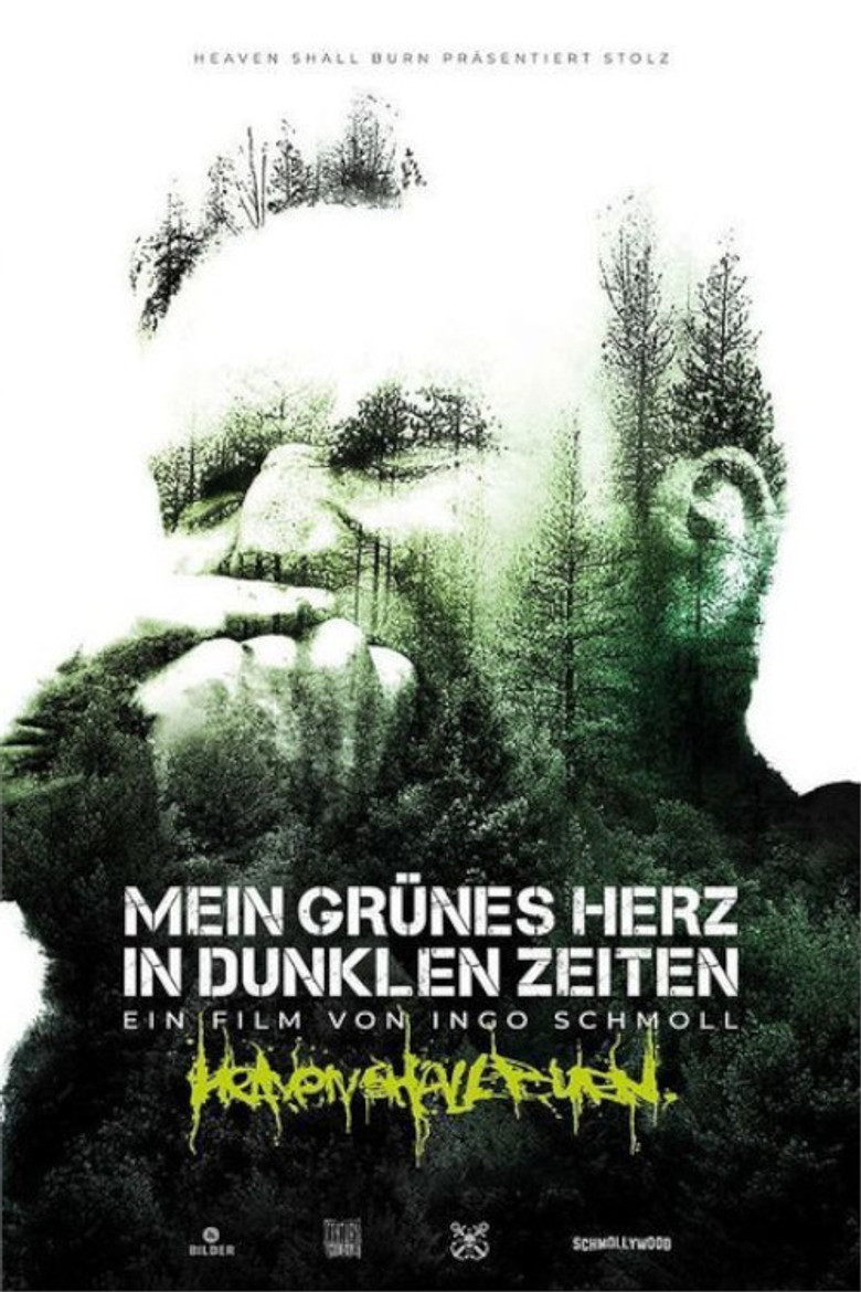 Mein grünes Herz in dunklen Zeiten poster background