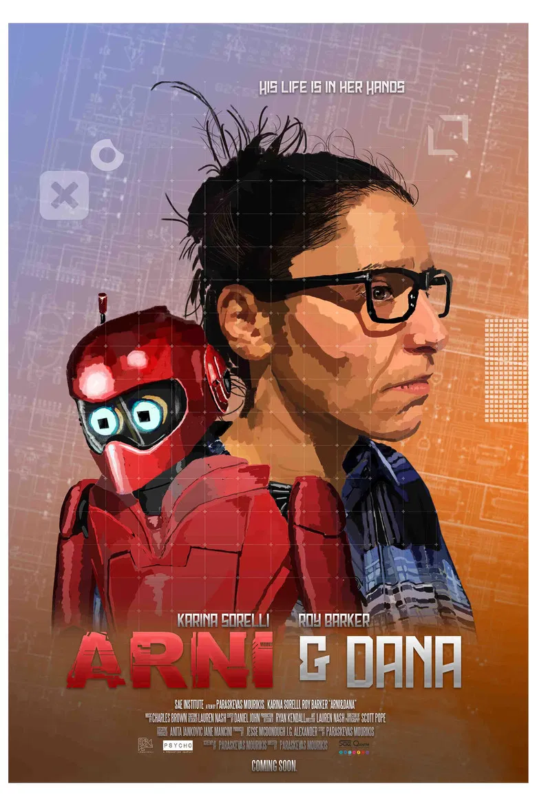 Arni & Dana poster background