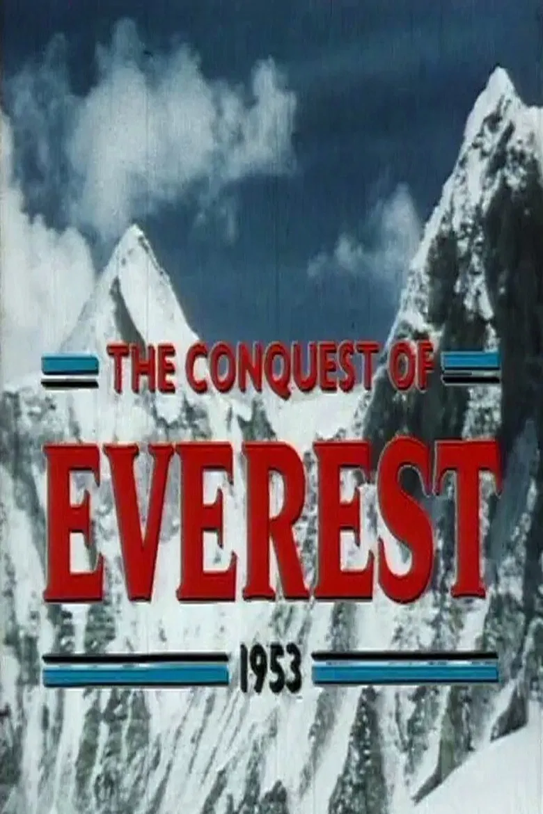 The Conquest of Everest 1953 poster background