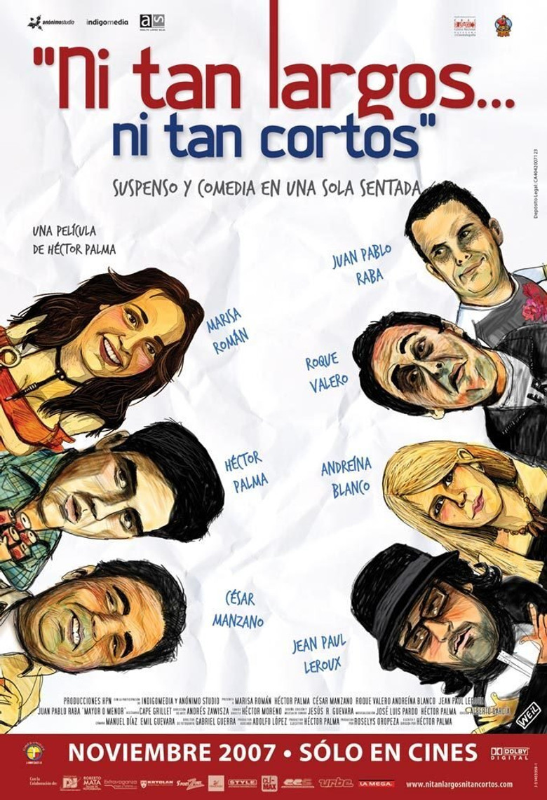 Ni tan largos... ni tan cortos poster background