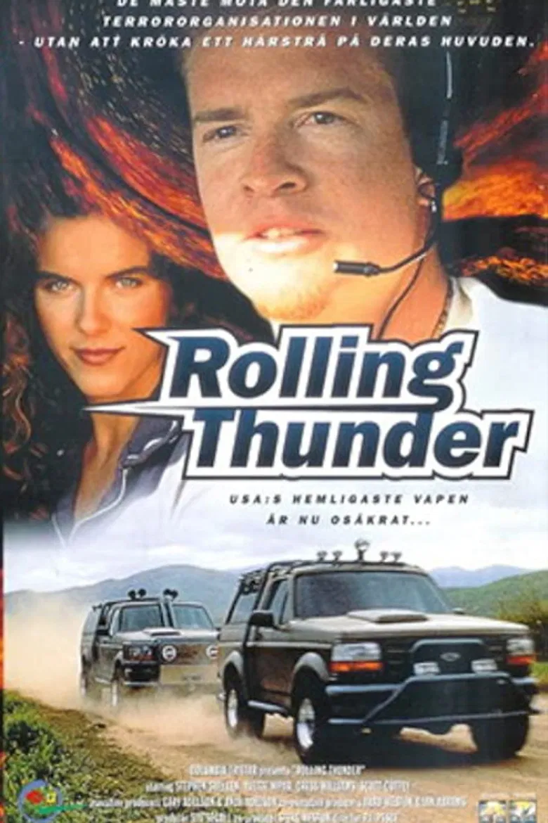 Rolling Thunder poster background