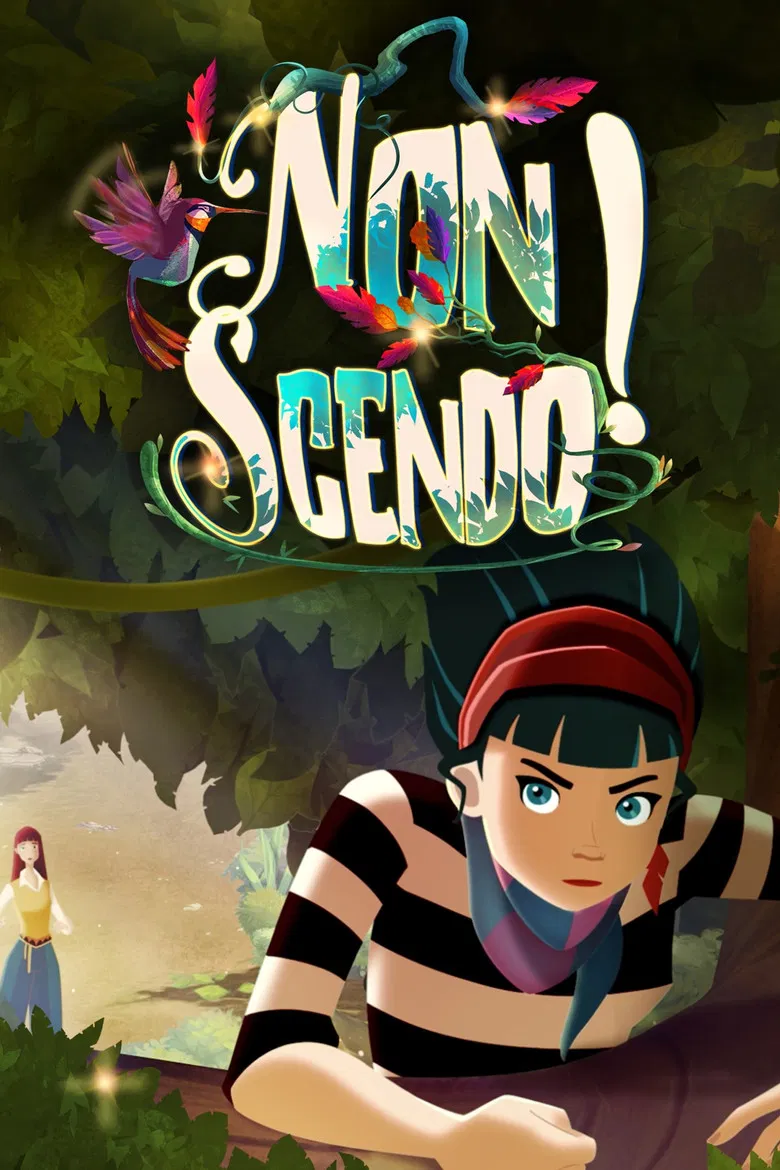 Non scendo! poster background
