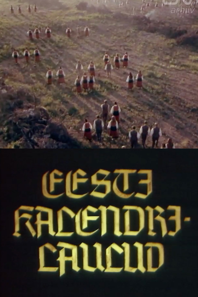 Estonian Calendar Songs poster background