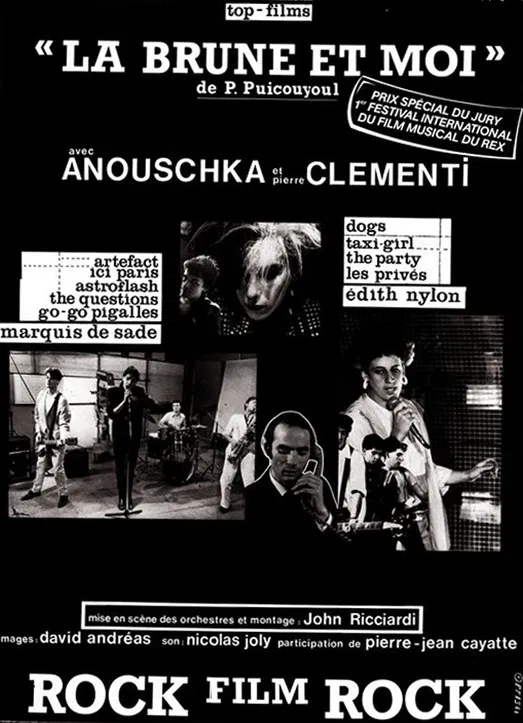 The Brunette and Me poster background