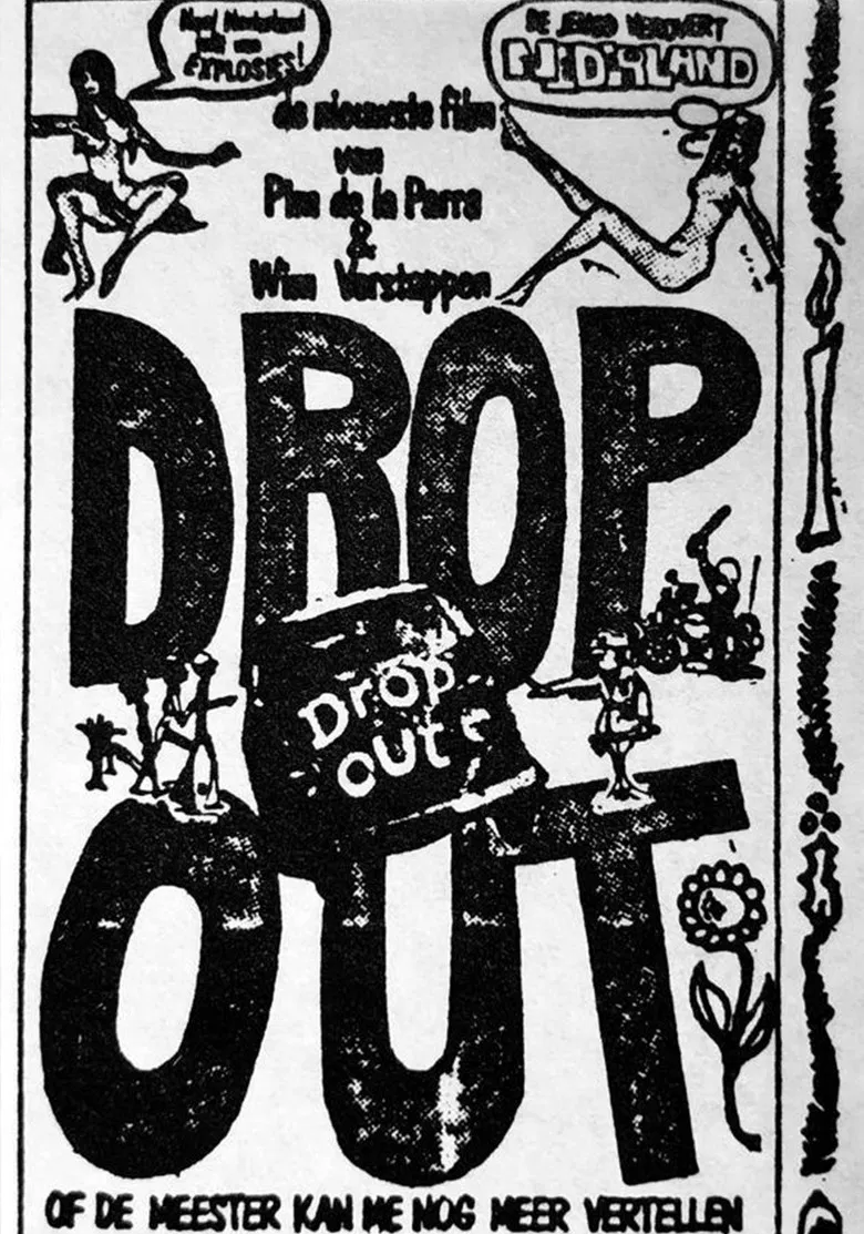 Drop-out poster background