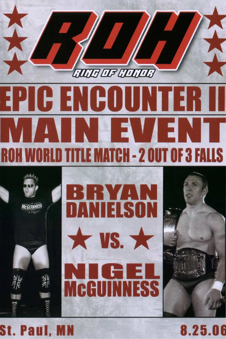 ROH: Epic Encounter II poster background